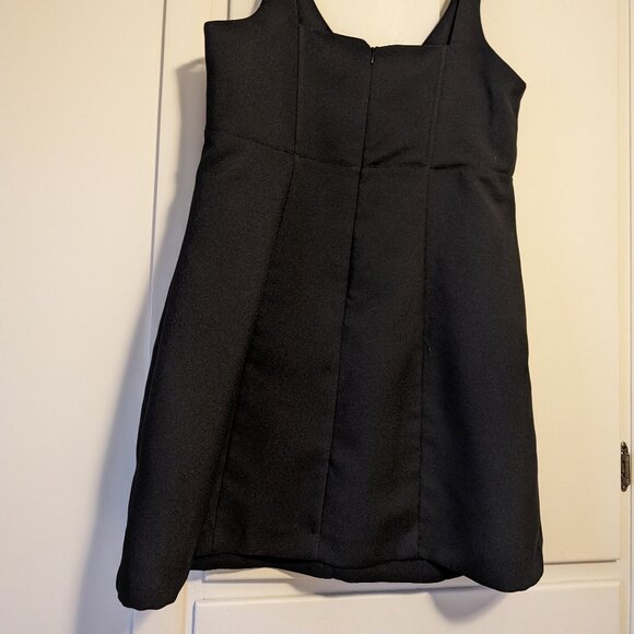 Nasty Gal Mesh Insert Tailored Dress | 14 - Picture 3 of 5